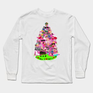 80's Christmas tree Long Sleeve T-Shirt